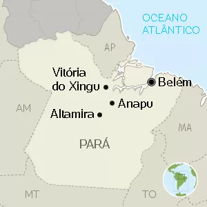 mapa-conflitos-belo-monte - Arte/UOL - Arte/UOL