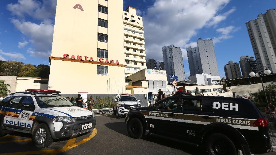 Santa Casa de Juiz de Fora (MG), para onde Bolsonaro foi levado após facada; presidente do Conselho de Administração foi afastado por suposto desvio