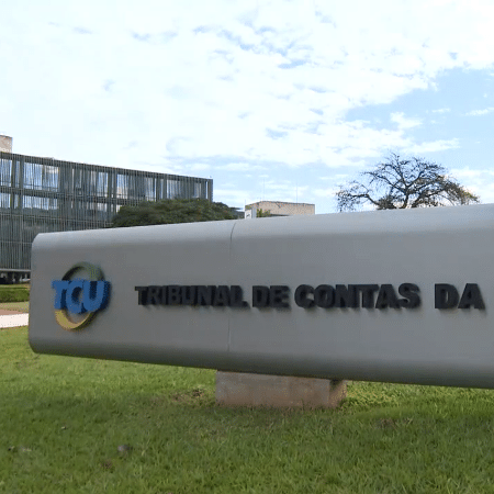 Fachada da sede do TCU (Tribunal de Contas da União), em Brasília