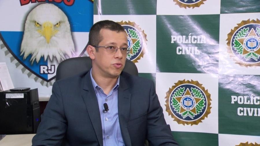 Alexandre Herdy, delegado que assumiu a Delegacia de Homicídios da capital fluminense - Reprodução/TV Globo