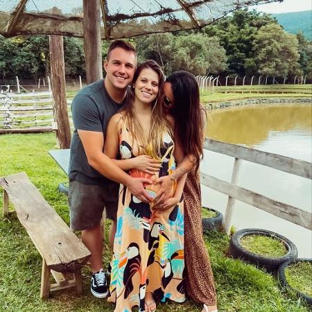 Maria Carolina está grávida de cinco meses, ela espera um menino - Reprodução/Instagram