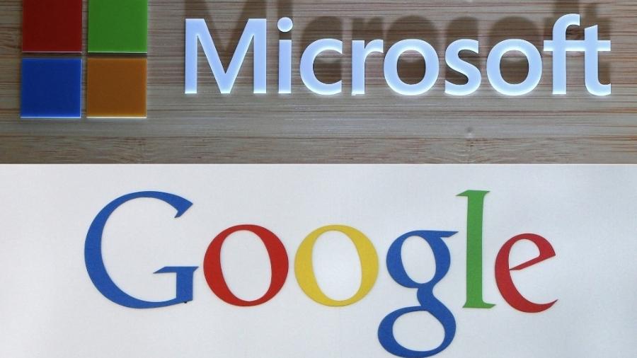 Segundo a Google, a Microsoft começou a implementar restrições cada vez mais severas ao uso de seu software - Nicholas KAMM, Sajjad HUSSAIN, Angela Weiss / AFP