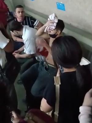 6.mai.2020 - Polícia faz operação no Jacarezinho e dois passageiros do metrô são baleados  - Reprodução/Redes sociais - Reprodução/Redes sociais