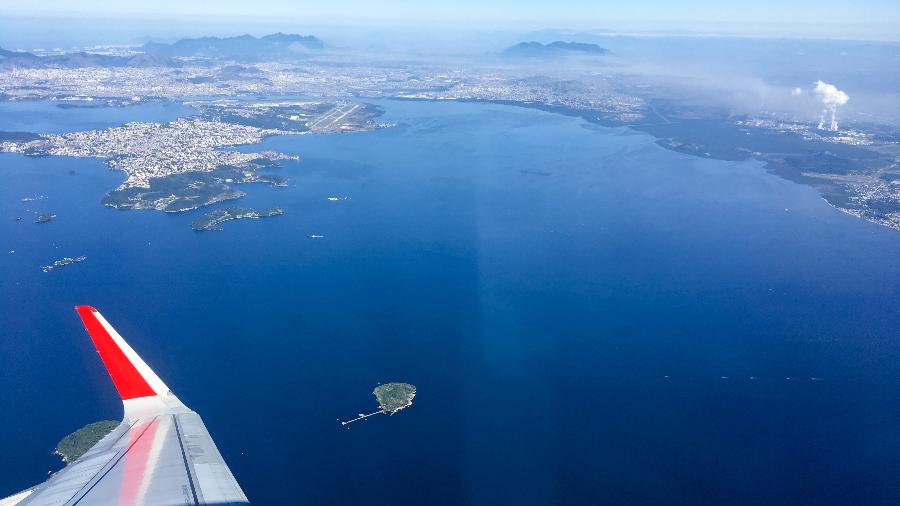 A vista da chegada aérea ao Rio de Janeiro é considerada uma das mais bonitas do mundo - Reprodução/Wikimedia/Mike Peel