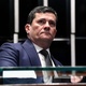 Moro rebate Gilmar e diz que 'minguém' se importa com opinião do ministro - Jefferson Rudy - 8.abr.2024/Agência Senado