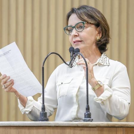 A vereadora  Emília Corrêa (PL), candidata à Prefeitura de Aracaju - Gilton Rosas/Divulgação