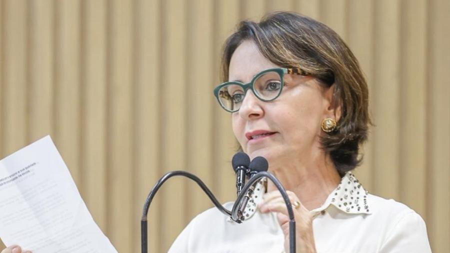 A vereadora Emília Corrêa (PL), candidata à Prefeitura de Aracaju - Gilton Rosas/Divulgação