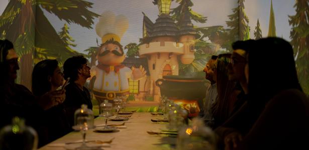 Jantar imersivo une tech e comida molecular, mas a experiência custa caro