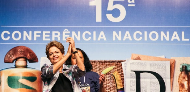 Presidente Dilma Rousseff durante 15ª Conferência Nacional de Saúde, em Brasília - Roberto Stuckert Filho/PR