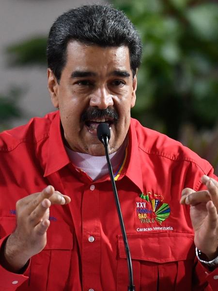 O líder venezuelano, Nicolás Maduro - Federico Parra/AFP
