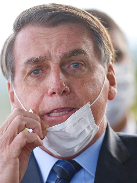 O presidente Jair Bolsonaro: blindado pelo Centrão, por enquanto - Adriano Machado