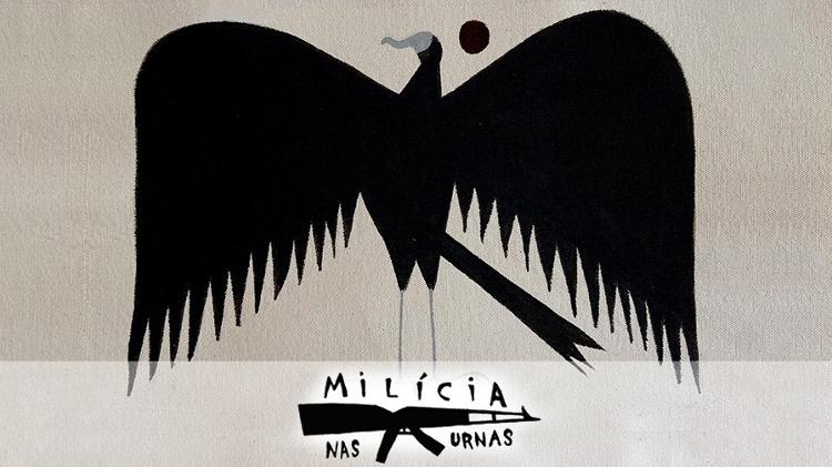 Ilustração série Milícia nas Urnas - medo e demência/UOL - medo e demência/UOL