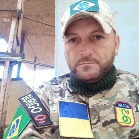 A família do brasileiro Douglas Burigo, 40, disse ter sido informada pela embaixada da morte dele em combate na guerra da Ucrânia - Arquivo pessoal