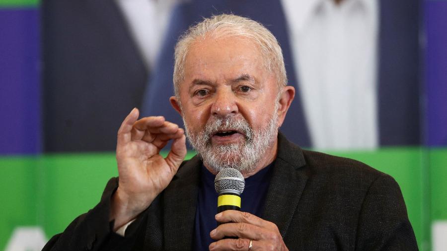 03.out.2022 - O ex-presidente e candidato à presidência Luiz Inácio Lula da Silva (PT) em São Paulo. - REUTERS/Carla Carniel
