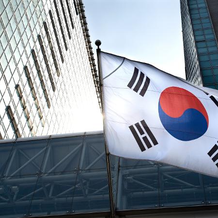 Bandeira da Coreia do Sul - iStock/Getty Images