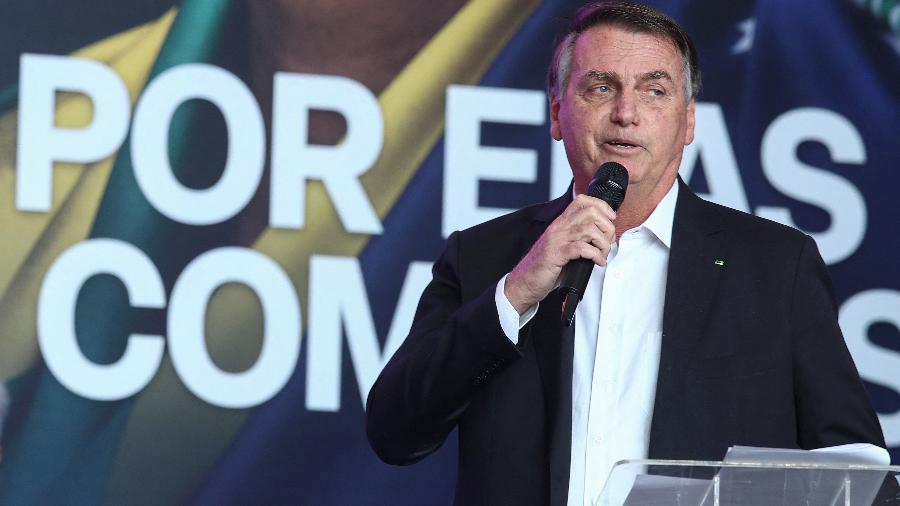 O ex-presidente Jair Bolsonaro  - CARLA CARNIEL/REUTERS