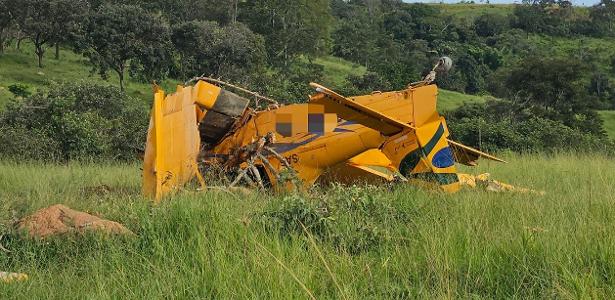 Avião agrícola faz pouso forçado após 'perder potência' em Goiás