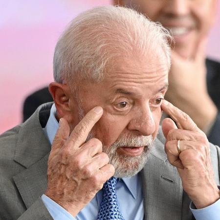 O presidente Lula comemorou a alta do PIB