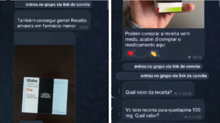 Receitas ilegais são anunciadas em grupo