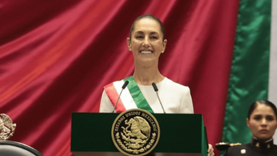 Claudia Sheinbaum toma posse como presidente do México