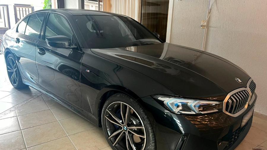 BMW 320i foi apreendida pela Polícia Federal durante a operação Backyard