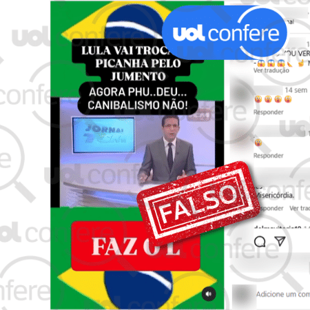 20.mai.2025 - Posts usam recortes de reportagem de 2014 20.mai.2025 - Posts usam recortes de reportagem de 2014