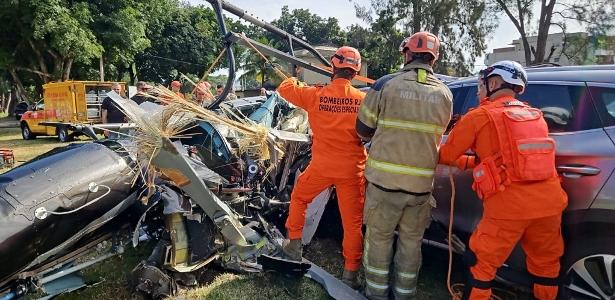 Anac apura se helicópteros que colidiram no RJ faziam transporte irregular