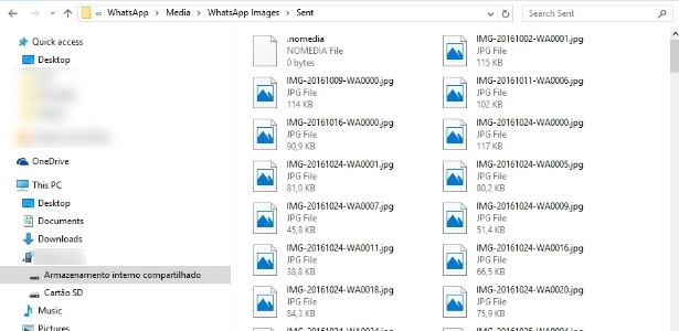 Salvar fotos do WhastApp no PC - parte 6 - Reprodução - Reprodução