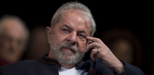 O ex-presidente Lula em evento no Rio, em janeiro
