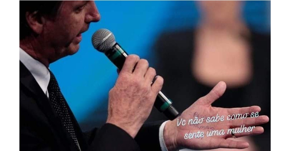 Meme Jair Bolsonaro debate RedeTV!