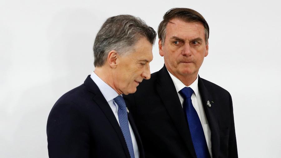 Bolsonaro afirmou diversas vezes que preferia a reeleição de Macri, o que não ocorreu - JORGE SILVA / Reuters