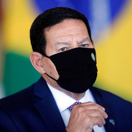 O vice-presidente Hamilton Mourão (PRTB) disse que discurso de Bolsonaro na ONU está "dentro da visão do governo" - Francisco Stuckert/Fotoarena/Estadão Conteúdo