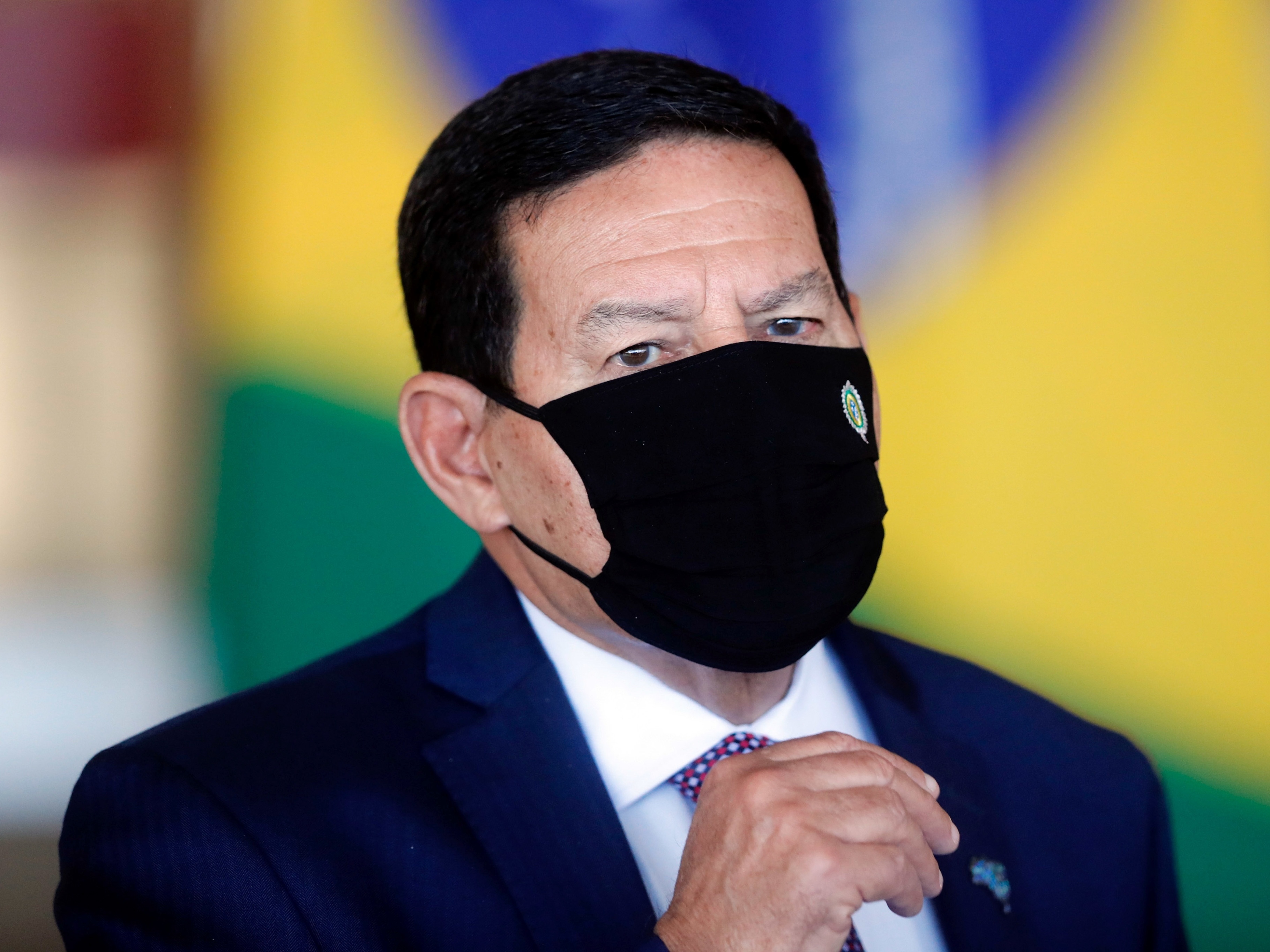 Vice-presidente Hamilton Mourão recebe diagnóstico de covid-19