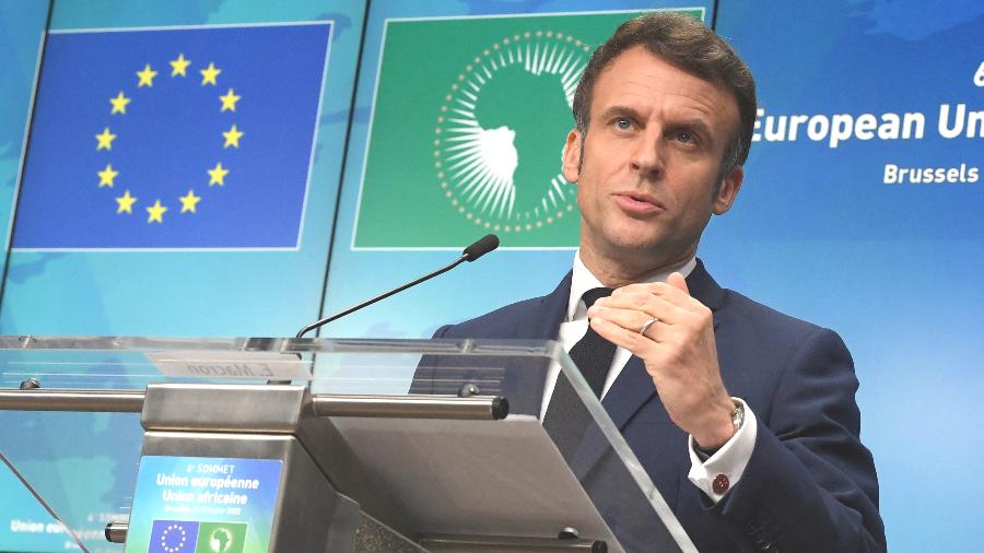 Presidente da França, Emmanuel Macron - John Thys/Reuters