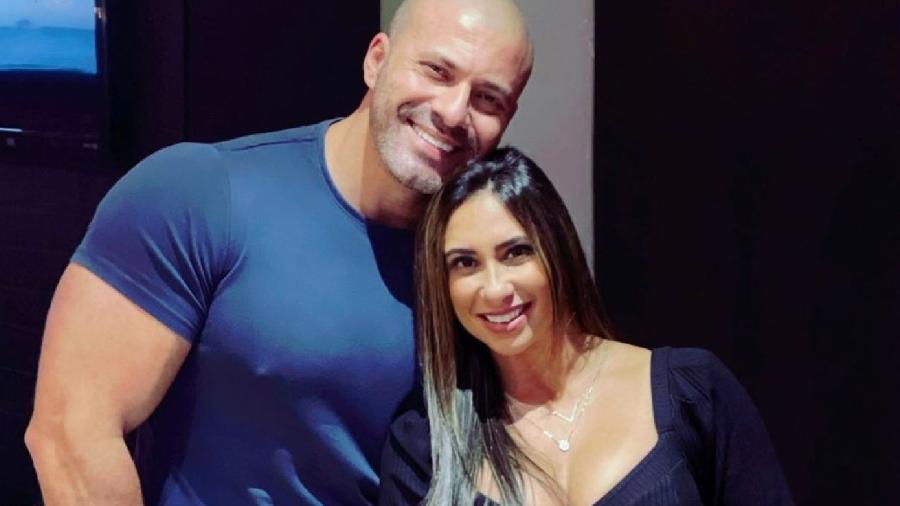 O deputado federal Daniel Silveira e a mulher, Paola Daniel - Reprodução/Instagram