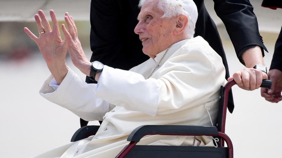 Papa Bento 16 em junho de 2022 - Sven Hoppe/Pool via REUTERS
