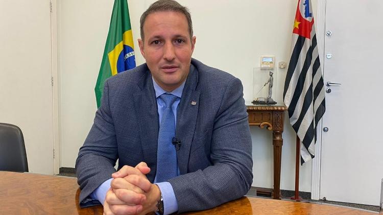 Guilherme Derrite, secretário de Segurança Pública de São Paulo