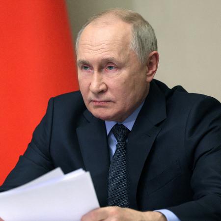 Vladimir Putin, presidente da Rússia - Gavriil Grigorov - 30.out.2023/via Reuters