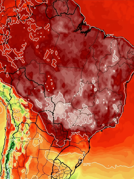 MetSul considera que onda de calor será uma das piores da história do Brasil