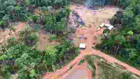 Área queimada e desmatada no município de Boca do Acre (AM), mapeada pela Força-Tarefa Amazônia - Divulgação