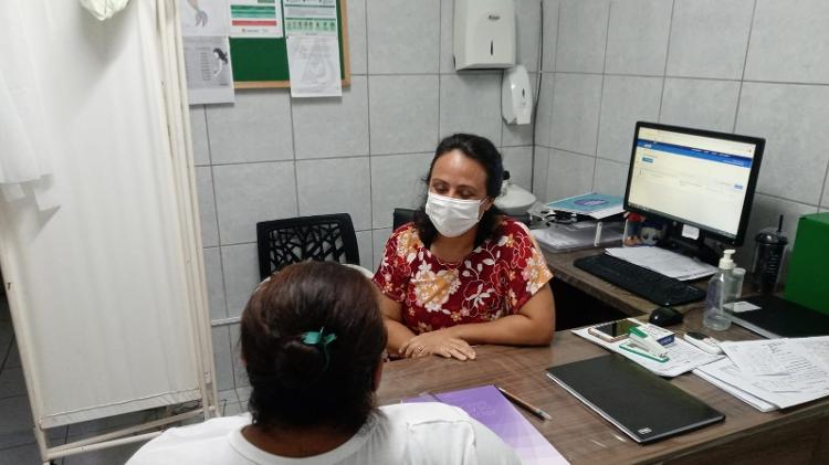 Médica da unidade de saúde em Caruaru (PE): casos têm de desnutrição aparecem com mais frequência - Arquivo pessoal - Arquivo pessoal