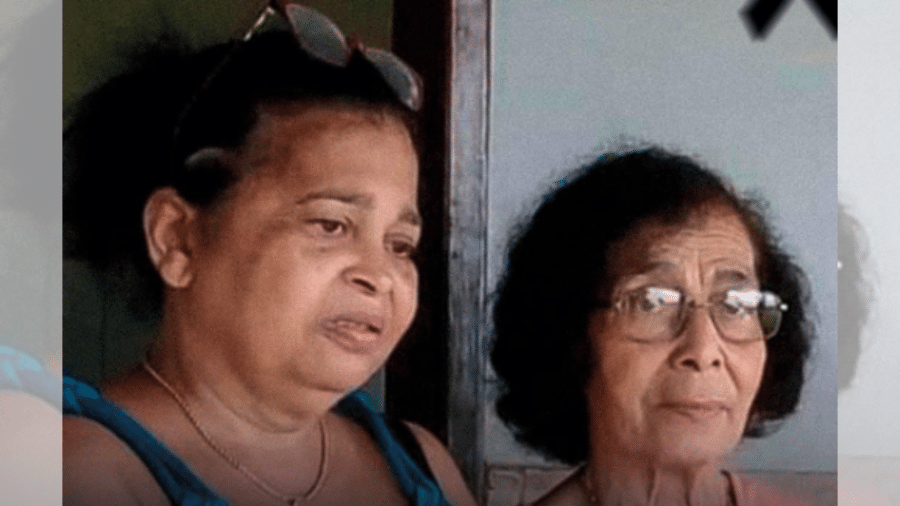 Nilza, 82, e a filha Rosane, 58, morreram no dia 1°, durante as chuvas que atingem Carapebus - Reprodução/Facebook