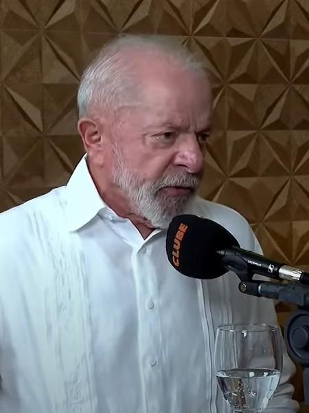 Presidente Lula em entrevista à Rádio Clube do Pará