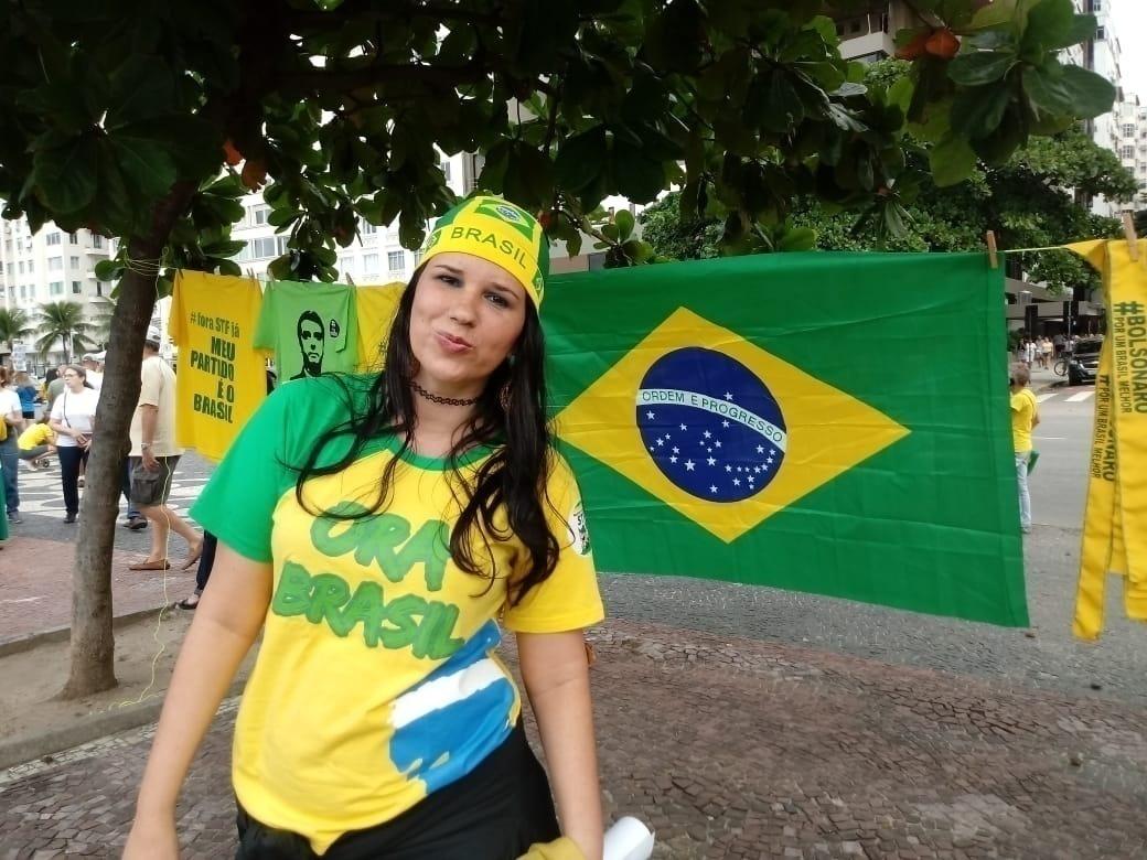 Manifestações a favor do governo no Rio - Pauline Almeida/UOL