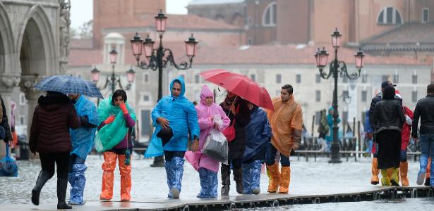 Estado de emergência | Maior inundação em mais de 50 anos deixa 2 mortos em Veneza