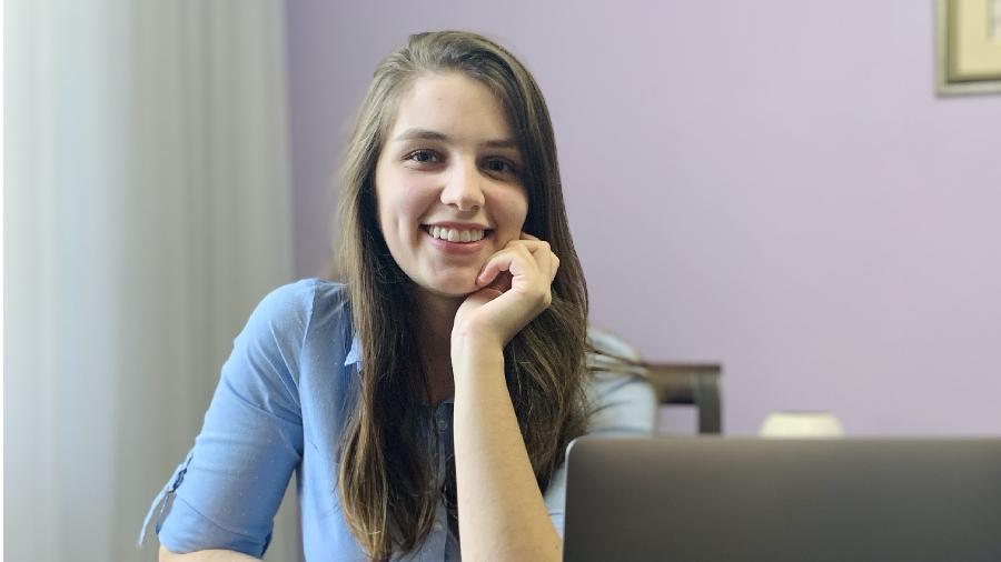 Maria Fernanda Azolin é uma das vencedoras do desafio de programação da Apple para estudantes - Divulgação