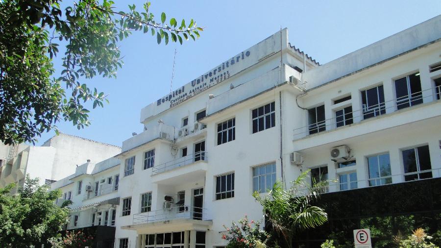 Hospital Universitário Cassiano Antônio Moraes, em Vitória (ES), local em que foi negada a realização do procedimento - Divulgação