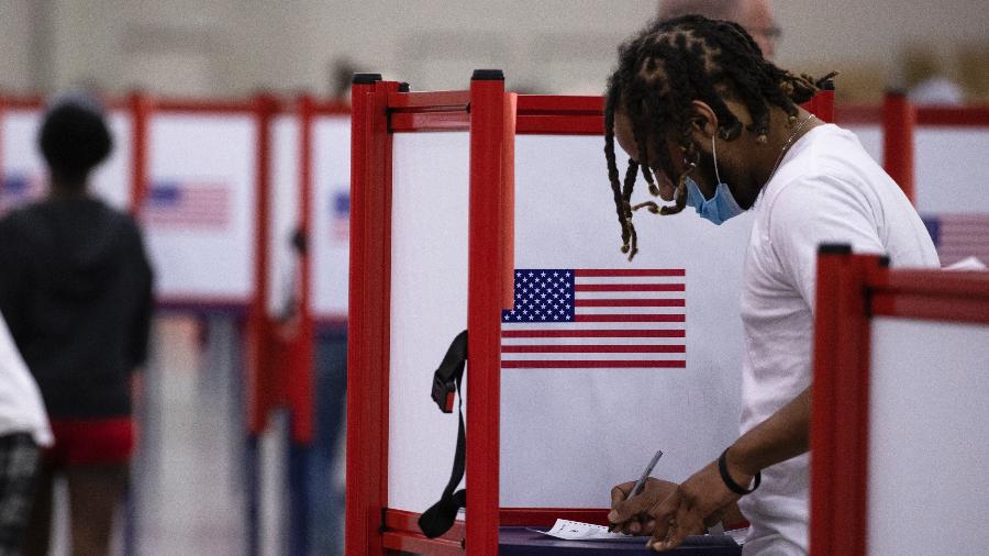 Eleição nos EUA, eleições americanas, voto, votantes, Estados Unidos - Getty Images