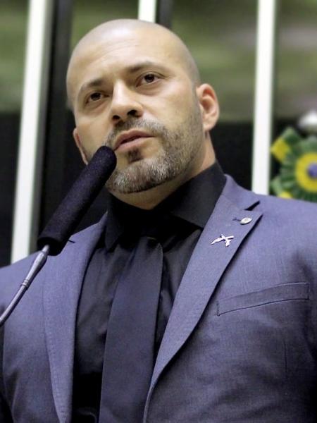 O deputado federal Daniel Silveira (PSL-RJ) preso após ataques ao STF - Divulgação/Deputado Daniel Silveira