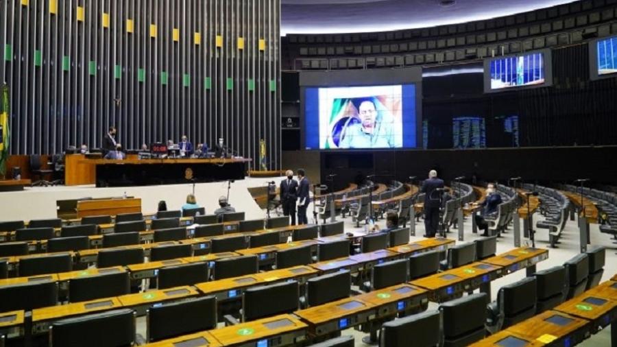 Sessão do Plenário da Câmara dos Deputados; Lei Aldir Blanc tem seus efeitos prorrogados  - Pablo Valadares/Câmara dos Deputados